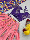 PC 537 Cotton With Kalamkari Print Lehenga With Choli Dupatta Wholesale Clothing Suppliers In India